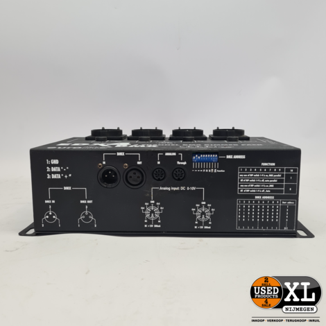 Eurolite 4CH DMX Dimmer Set EDX-4 I Nette Staat