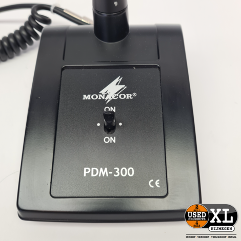 Monacor ECM-310P PA-tafelmicrofoon | Nette Staat