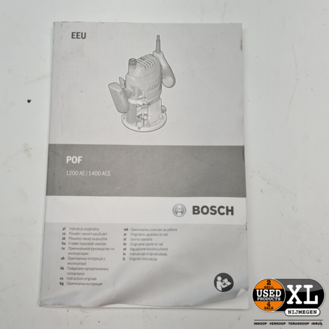 Bosch - POF 1200 AE Bovenfrees I Nieuwstaat