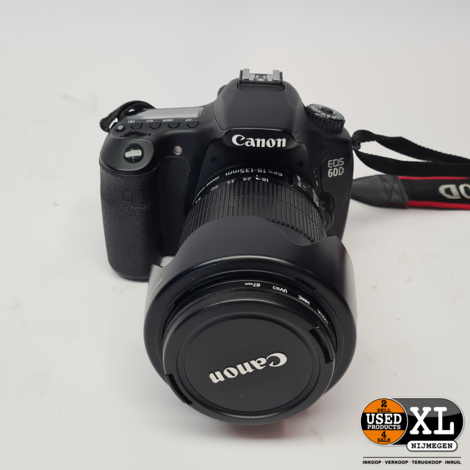 Canon EOS 60D Camera incl. Lens Canon EF-S 18-135 mm | Nette Staat