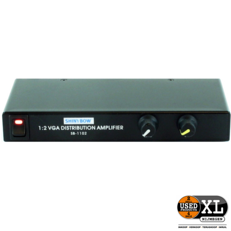 Shinybow SB-1102 VGA Splitter Versterker | Nieuw in Doos