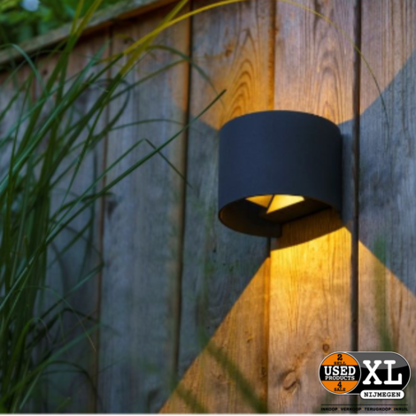 Garden Light Goura Wandlamp Zwart I Nieuw in Doos