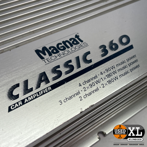 Magnat XTC 1500 MK2 Incl. Magnat Versterker Classic 360 | Nette Staat