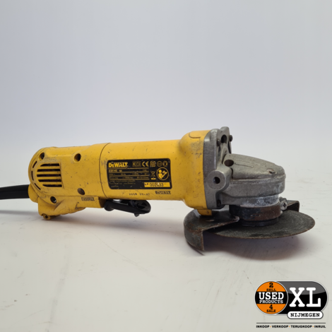 DeWalt D28142-QS Haakse slijper - 1100 W - 125 mm schijfdiameter I Nette Staat