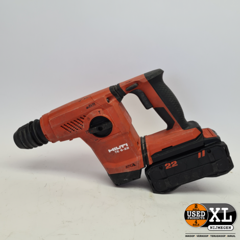 Hilti TE 6-22 Boorhamer Met Hilti TE DRS 4/6 Stofafzuiging met Accu B22-170 Li-on | Nette Staat