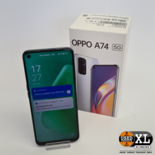 Oppo A74 5G 128GB Zwart Incl. Doosje | Nette Staat