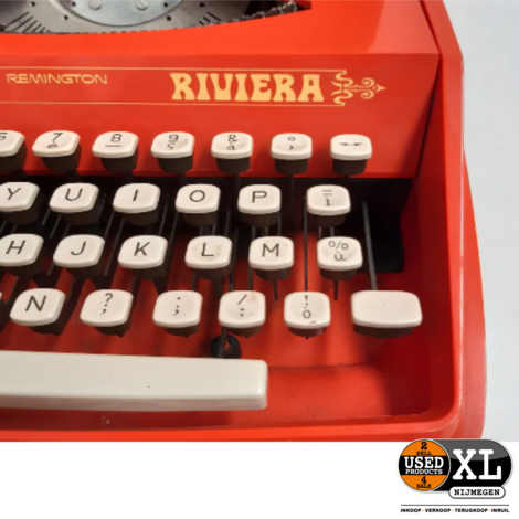 Remington Sperry Rand Riviera QWERTY Vintage 1960 Typemachine I Nette Staat