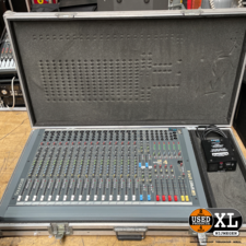 Soundcraft Mixer Spirit Live 4 16Ch Incl. Voeding en Flight Case| Nette Staat