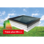 Intura Platdakraam Intura PGX B1 200x200cm - de vlakke lichtkoepel met triple glas HR+++