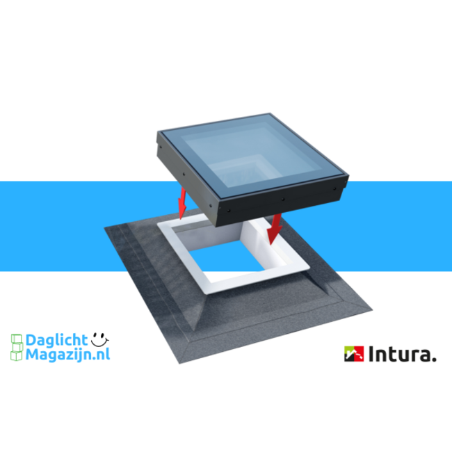 Intura Lichtkoepel renovatiemodule Intura DGP A1 - upgrade oude lichtkoepels