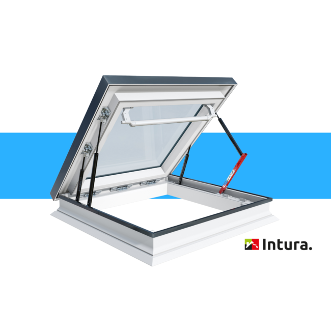Intura Platdakraam Intura PGM A1  - daktoetreding 90x90cm - manueel te openen