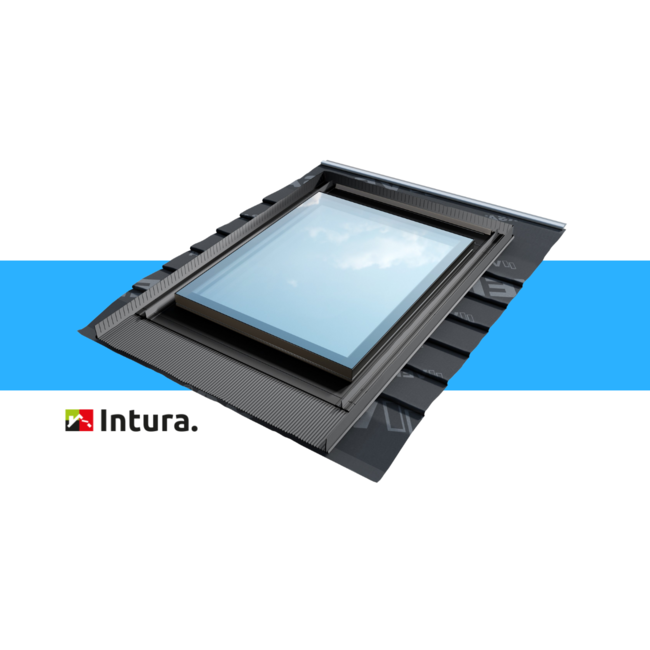 Intura Vast dakraam Intura IGX F1 Reset  - met rubber gootstuk