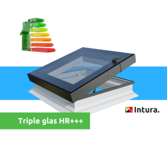 Intura Platdakraam PGX B1 80x80cm - vast triple glas