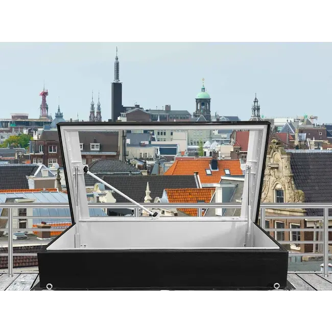 Intura FLH B9 Premium daktoetreding elektrisch te openen 100x200 - triple glas zonwerend