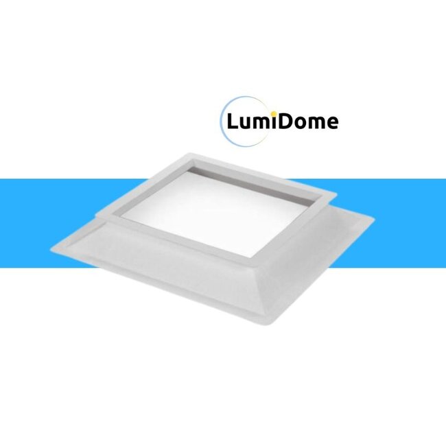 LumiDome Schuine polyester opstand 15/25  LumiDome serie