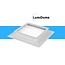 LumiDome Schuine polyester opstand 15/25  LumiDome serie