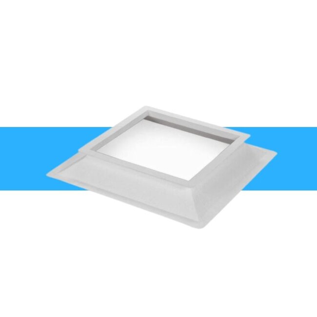 LumiDome Schuine polyester opstand 15/25  LumiDome serie