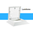 LumiDome Lichtkoepels voor daktoetreding dubbelwandig acrylaat met pvc opstand
