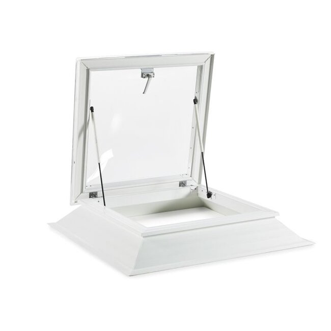 LumiDome Lichtkoepels voor daktoetreding dubbelwandig polycarbonaat met pvc opstand