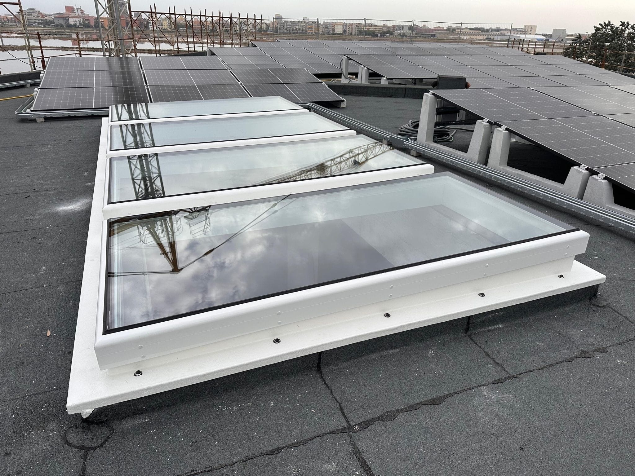 Geïsoleerde daglichtoplossing in uw gebouw