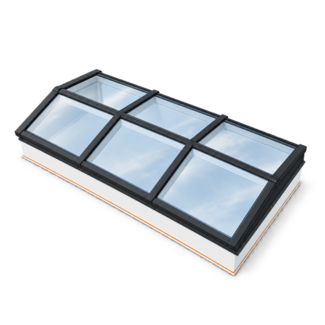 Intura Lichtstraat Zadeldak - 150x300 - 6 glasvlakken