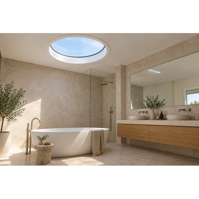 Intura Intura FLX B9 Premium Flatlight rond voor daksparing Ø60cm