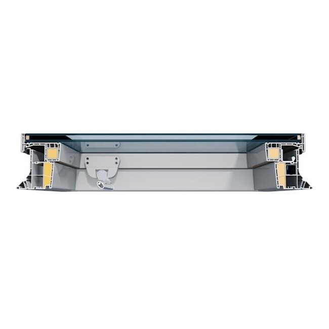 Intura Platdakraam Intura PGM A1  - daktoetreding 80x80cm - manueel te openen