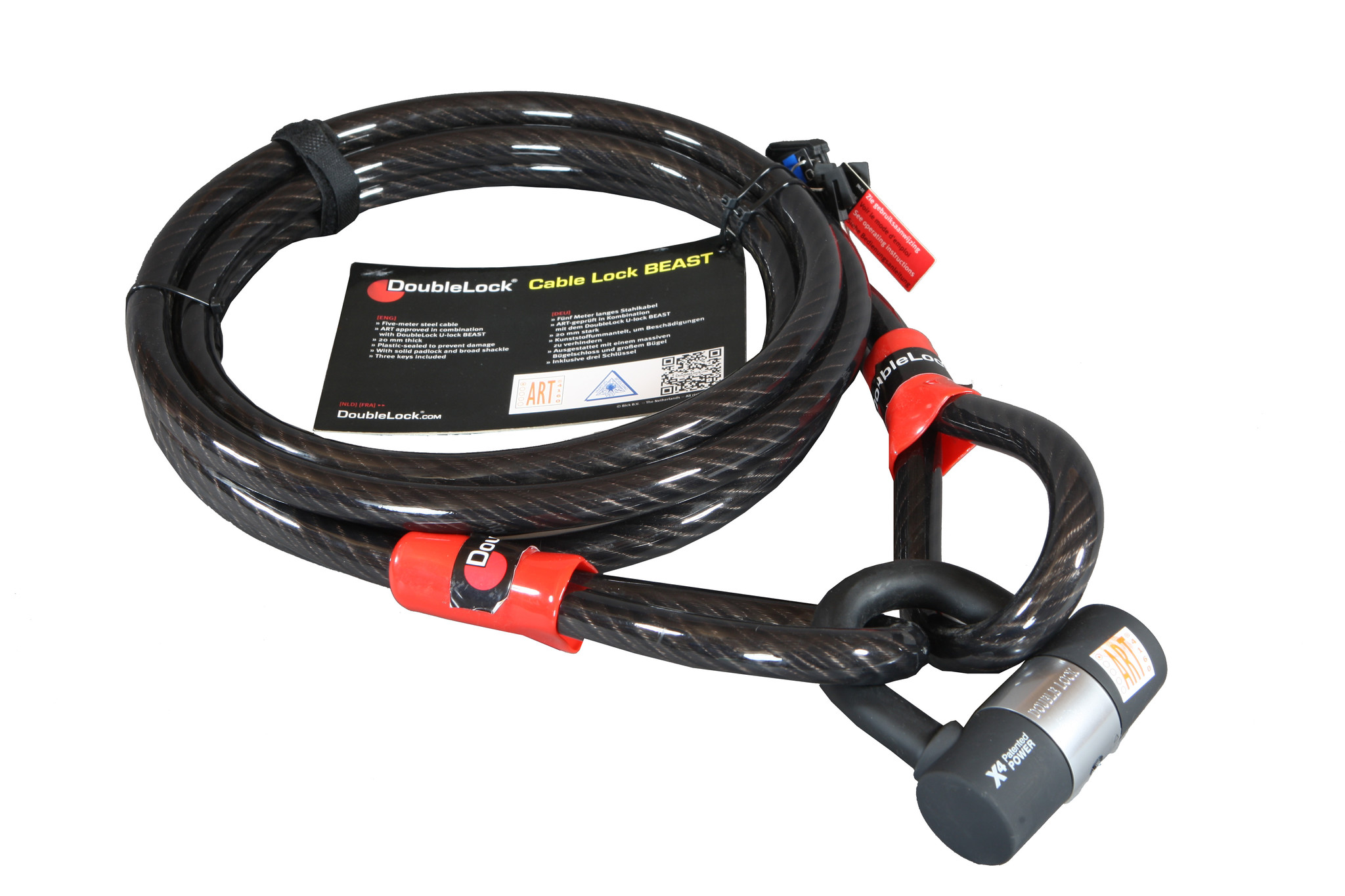 DoubleLock DoubleLock Kabelslot Cablelock Beast