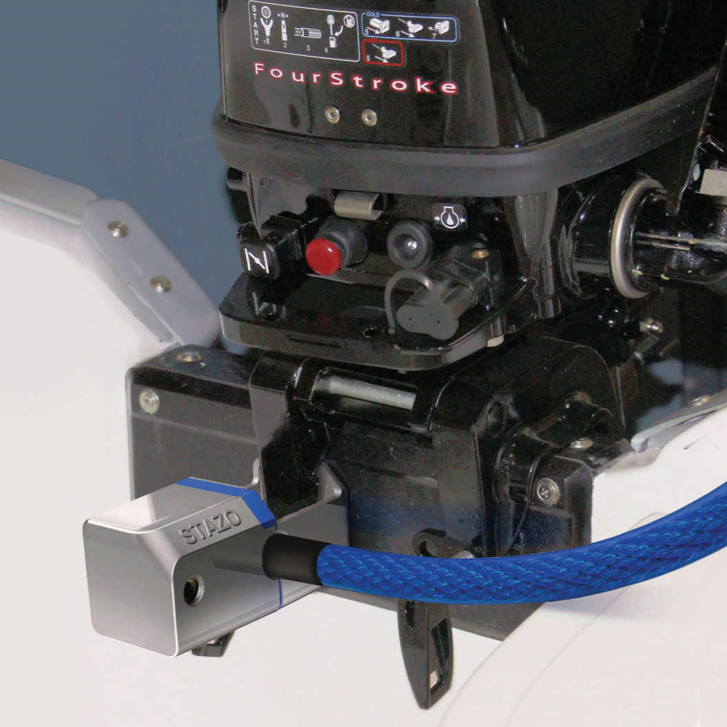 Stazo Buitenboordmotorslot Smartlock met Kabelslot 500 cm