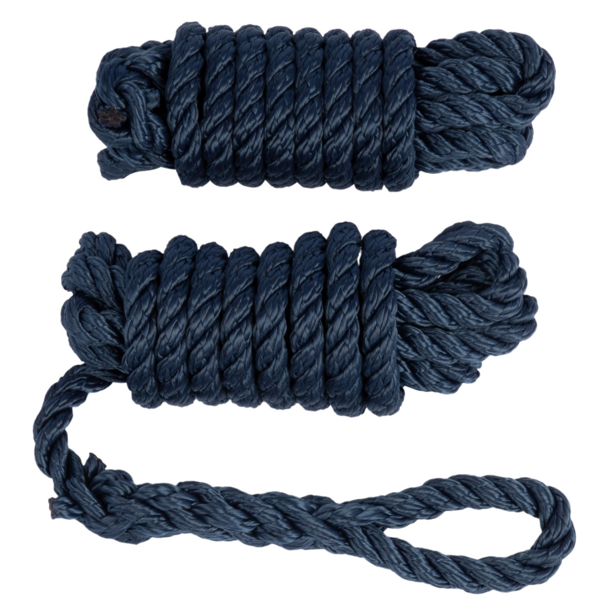 Fenderlijn 8 mm 2.5 m 3-strengs 2 stuks Donkerblauw