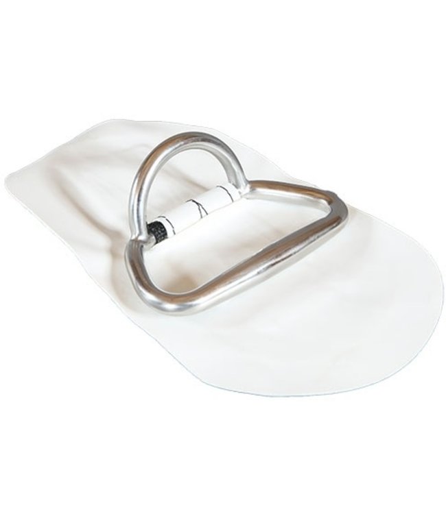 HIBO Rubberboot Sleepoog en Handgreep Combinatie Wit