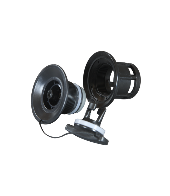 HIBO Rubberboot Ventiel Compleet Zwart