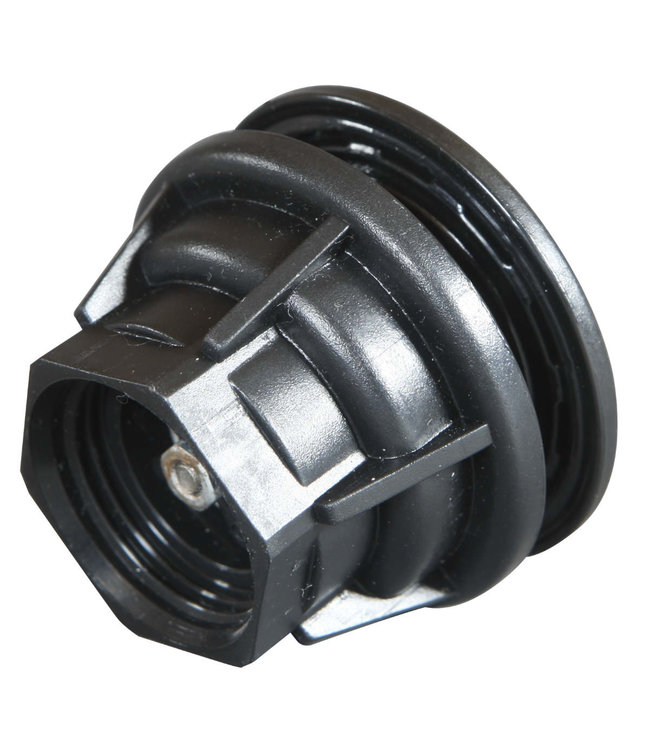 HIBO Rubberboot Overdrukventiel Compleet Zwart