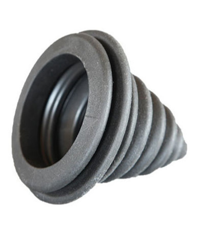 Kabeldoorvoer Zwart 100 x 95mm