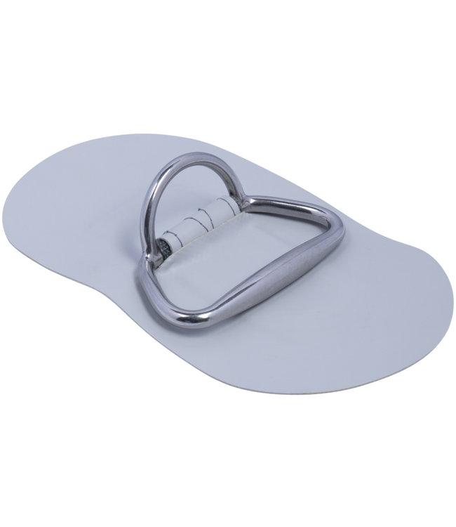 HIBO Rubberboot Sleepoog en Handgreep Combinatie Wit