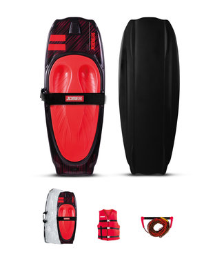 JOBE JOBE Kneeboard Streak Package Rood