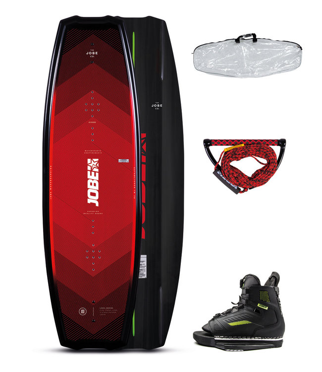 JOBE Wakeboard Logo Package met Unit Bindingen