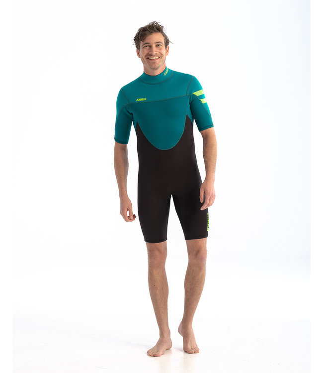 JOBE Shorty Wetsuit Heren Perth 3/2 Teal