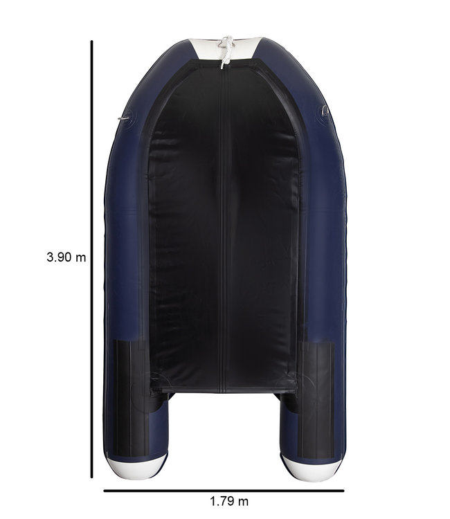 HIBO PRO Rubberboot Style Donkerblauw/Wit 3.90