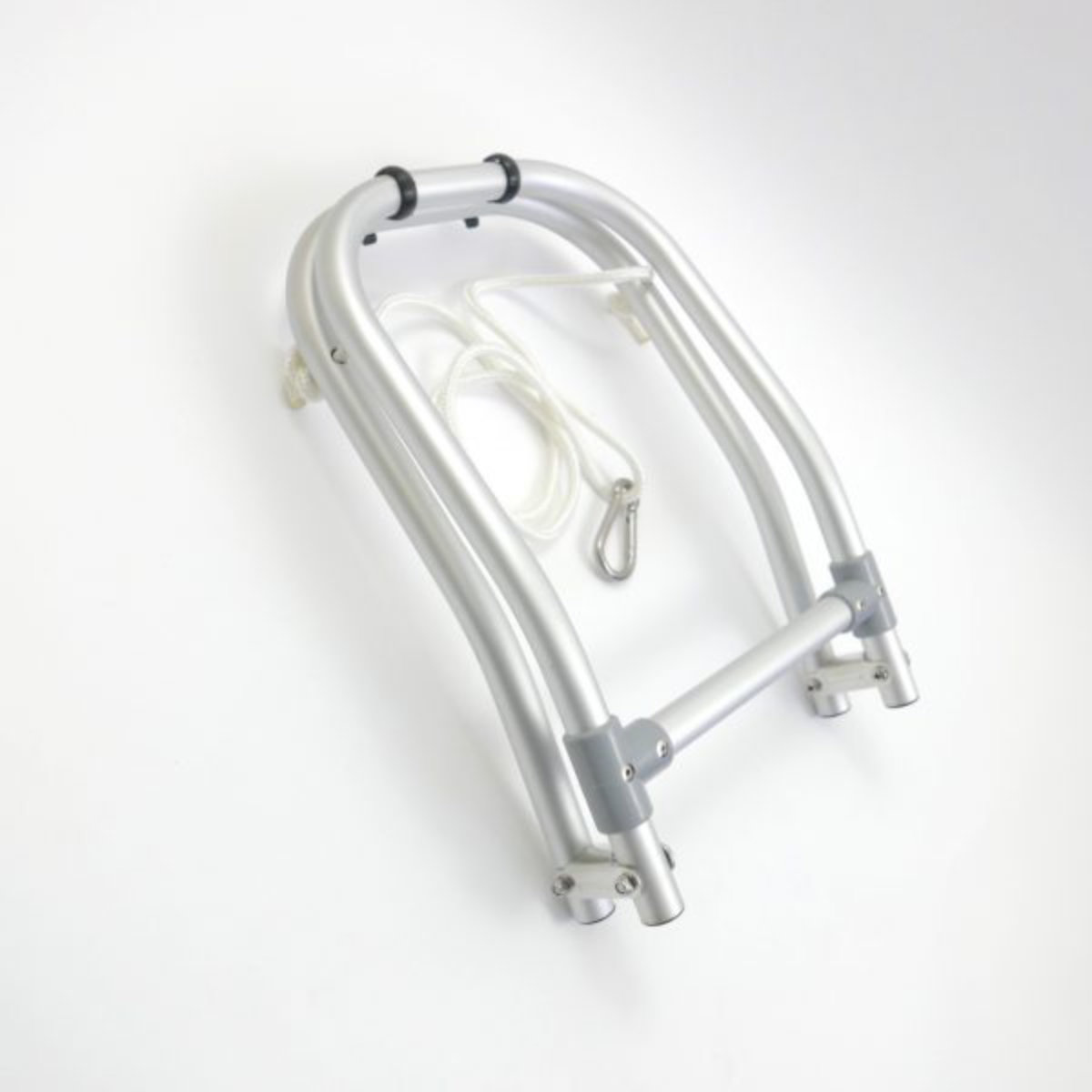 HIBO HIBO Zwemtrap Rubberboot 2-treden Aluminium, foto 2 van 3