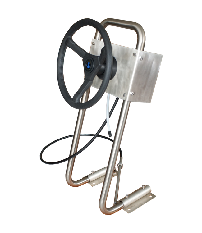 HIBO RVS Rubberboot Stuurconsole/Stuurhouder