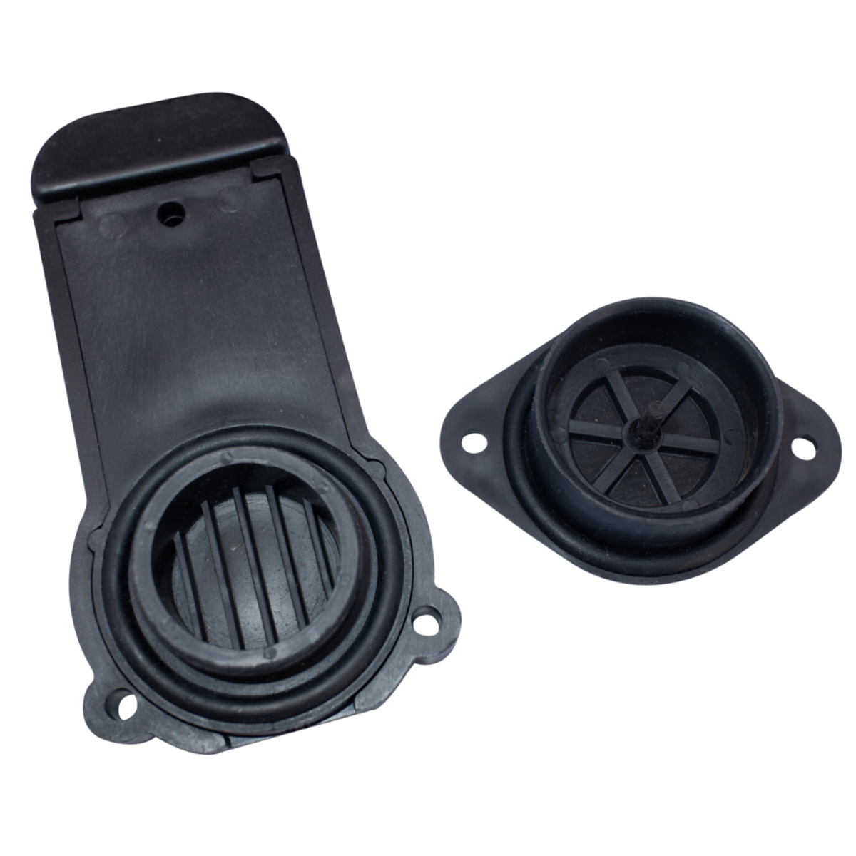HIBO HIBO Rubberboot Waterafvoer Met Schuif Zwart