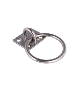 HIBO HIBO Aanlegring RVS 6 mm plaat 40x35mm