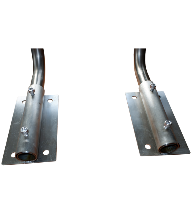 HIBO Rubberboot Stuursysteem tot 55 pk met Stuur Zwart