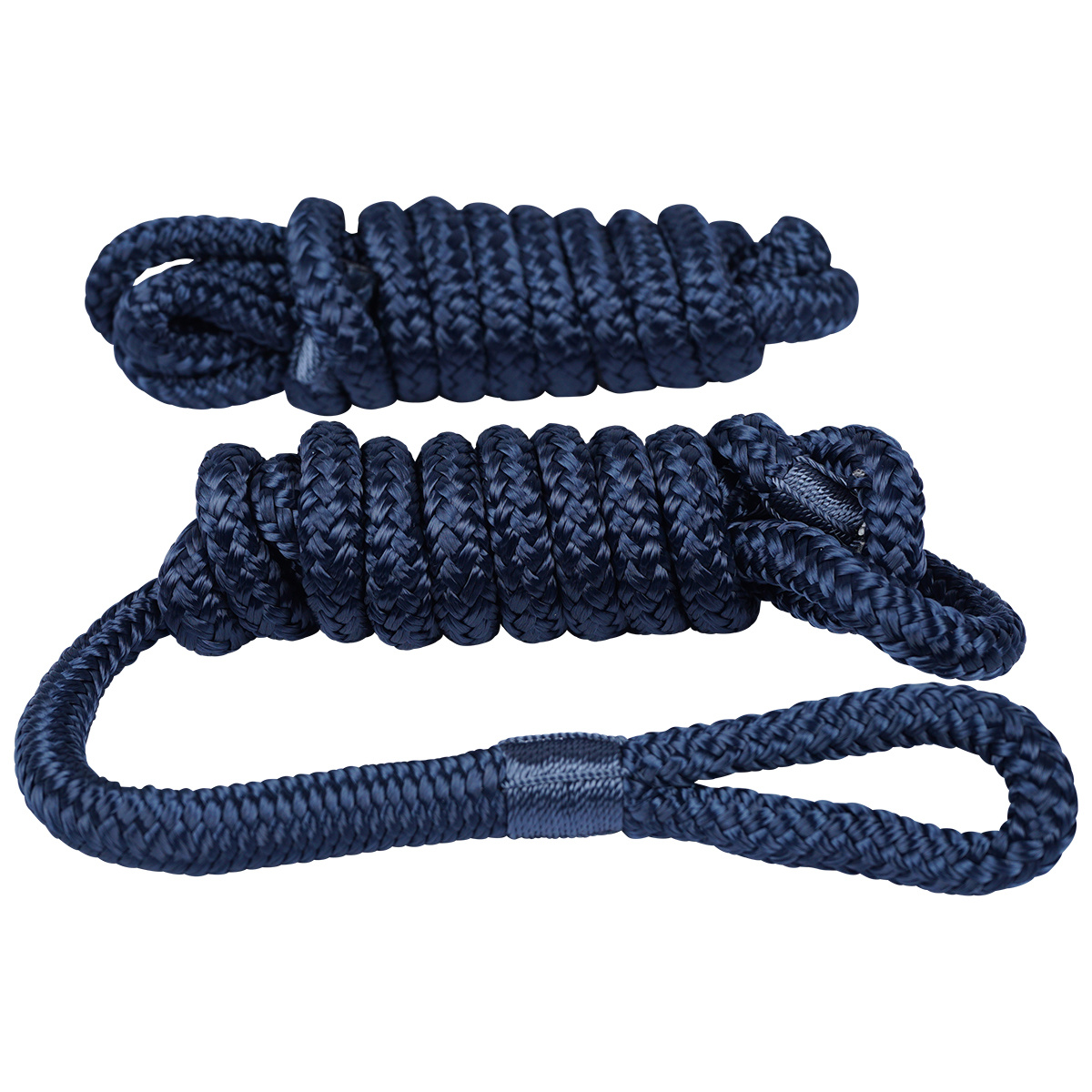 Fenderlijn 8 mm 2.5 m 16-strengs 2 stuks Donkerblauw