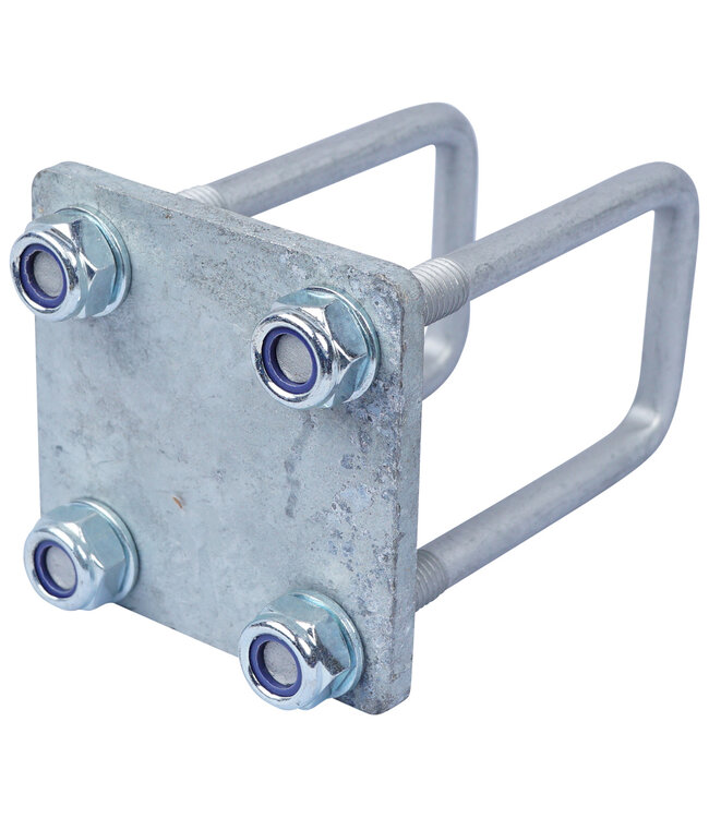 Stroppenplaat 100 x 80 mm + Stroppen 120 x 60 mm