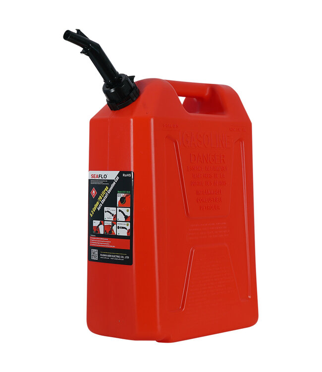 SeaFlo Jerrycan Rood Benzine 20 liter