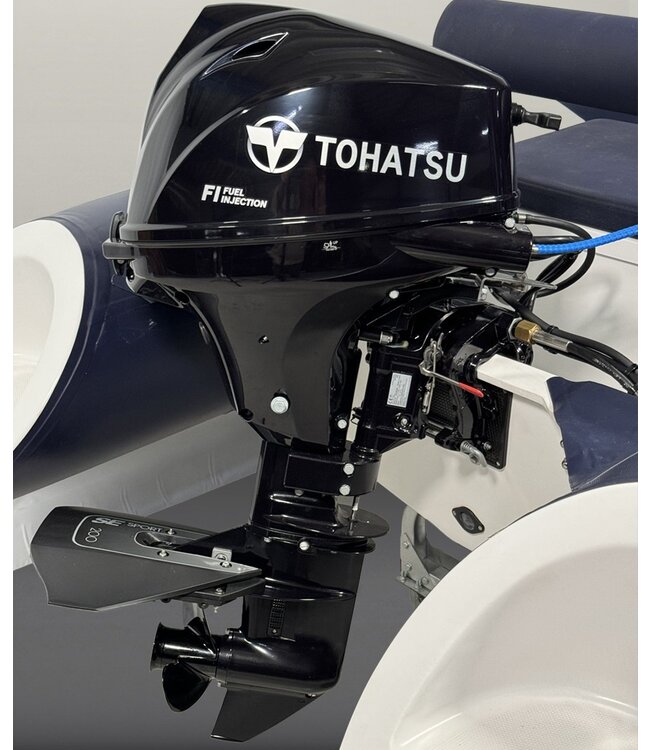 HIBO Polyester Console RIB Style 3.60 | Tohatsu 9.8 PK