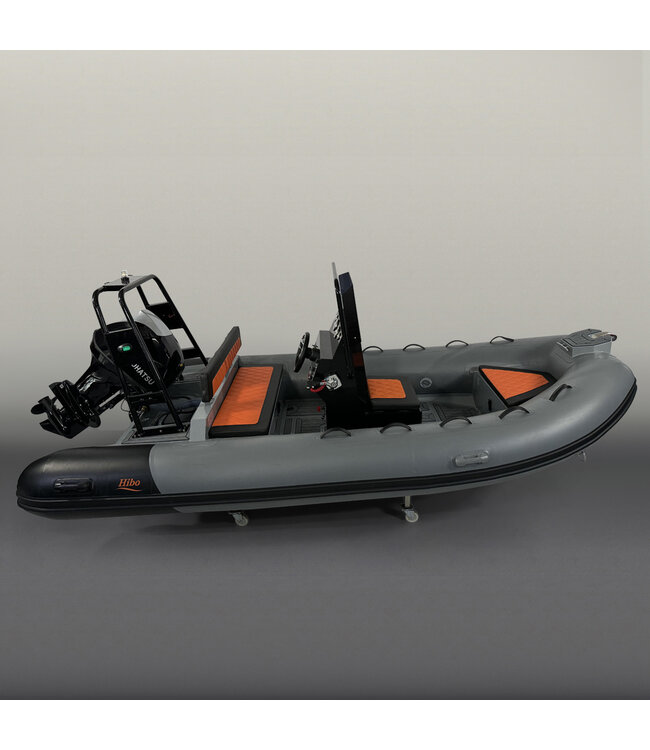 HIBO Aluminium Console RIB DLX 4.20 | Tohatsu 50 PK