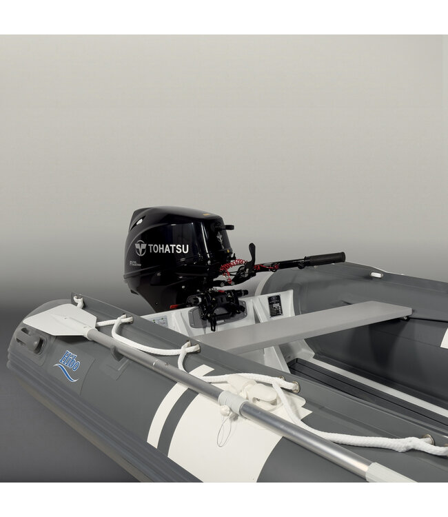 HIBO PRO Aluminium RIB Boot Style Grijs/Wit 3.60 + 20 PK